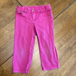 RALPH LAUREN polo Baby Toddler Pants Pink, Size3T big pony